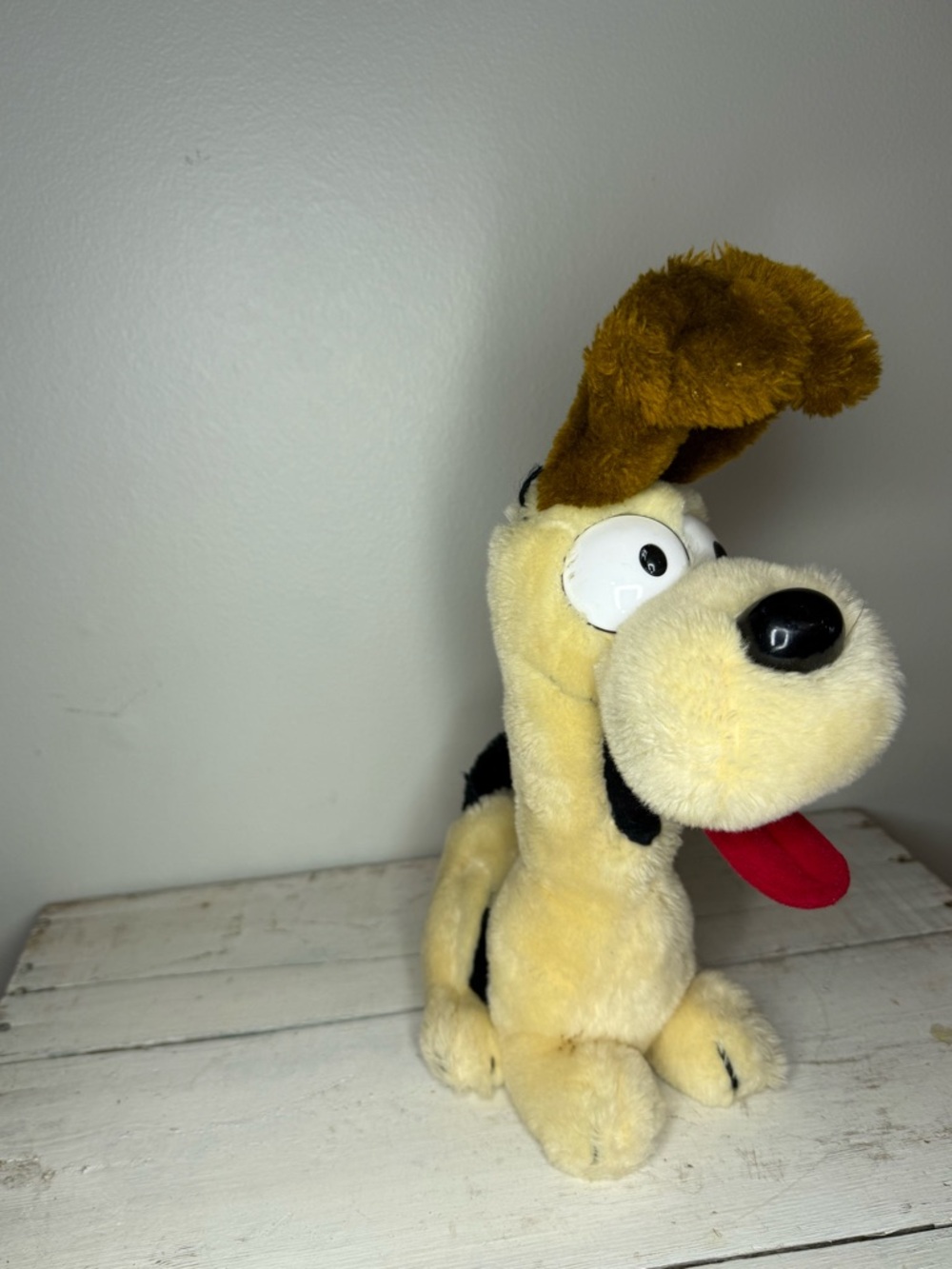 Vintage 1983 13" ODIE Plush Garfield Dog United Feature Syndicate Fun Farm